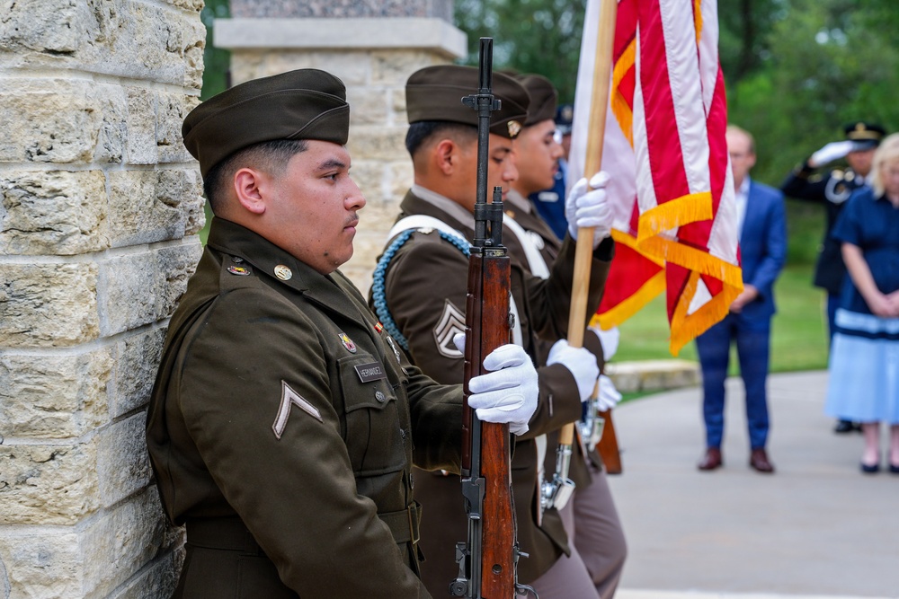 George H.W. Bush's 102nd Birthday Wreath Laying Ceremony