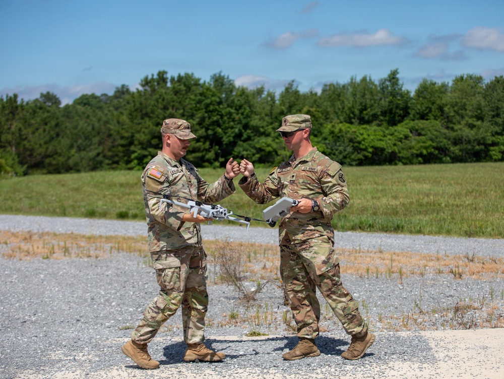 Tennessee Army National Guard Soldiers Train on the RQ-28A Drone