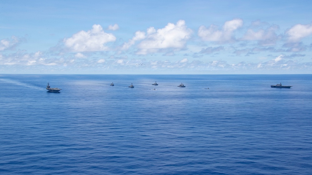 George Washington Strike Group Participates in Valiant Shield 2026