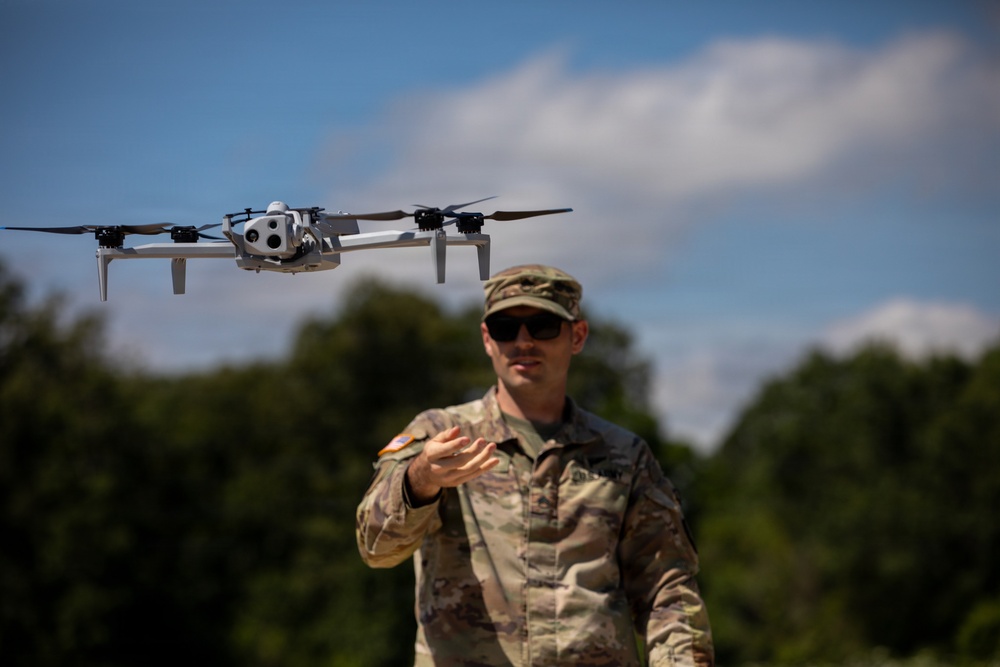 Tennessee Army National Guard Soldiers Train on the RQ-28A Drone