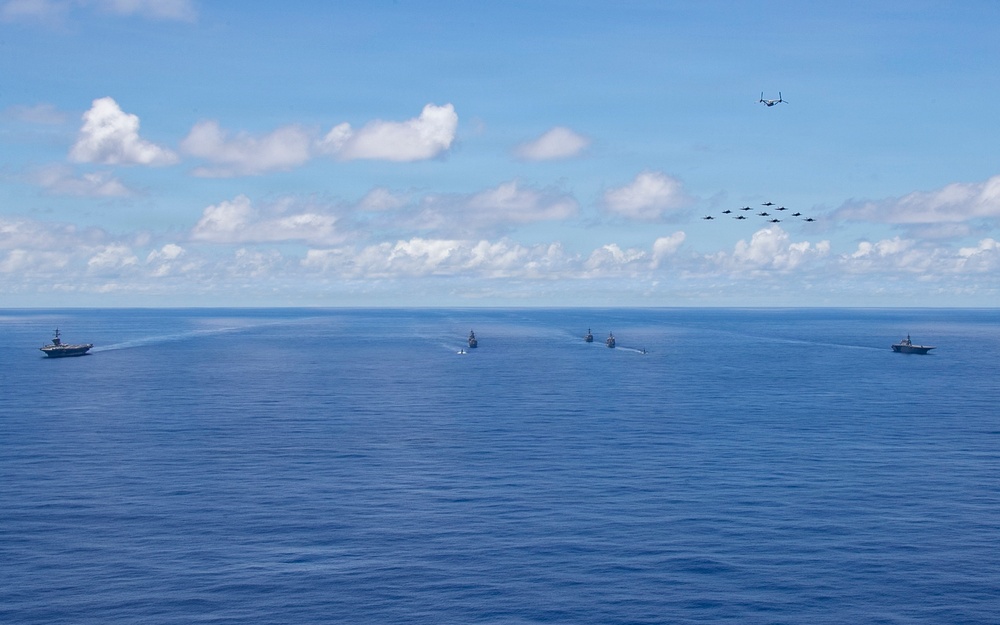 George Washington Strike Group Participates in Valiant Shield 2026