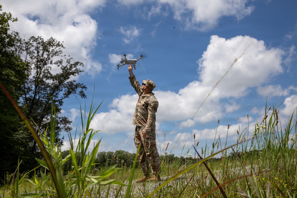 Tennessee Army National Guard Soldiers Train on the RQ-28A Drone