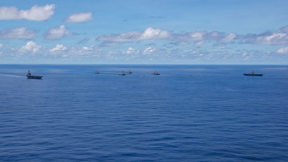 George Washington Strike Group Participates in Valiant Shield 2026