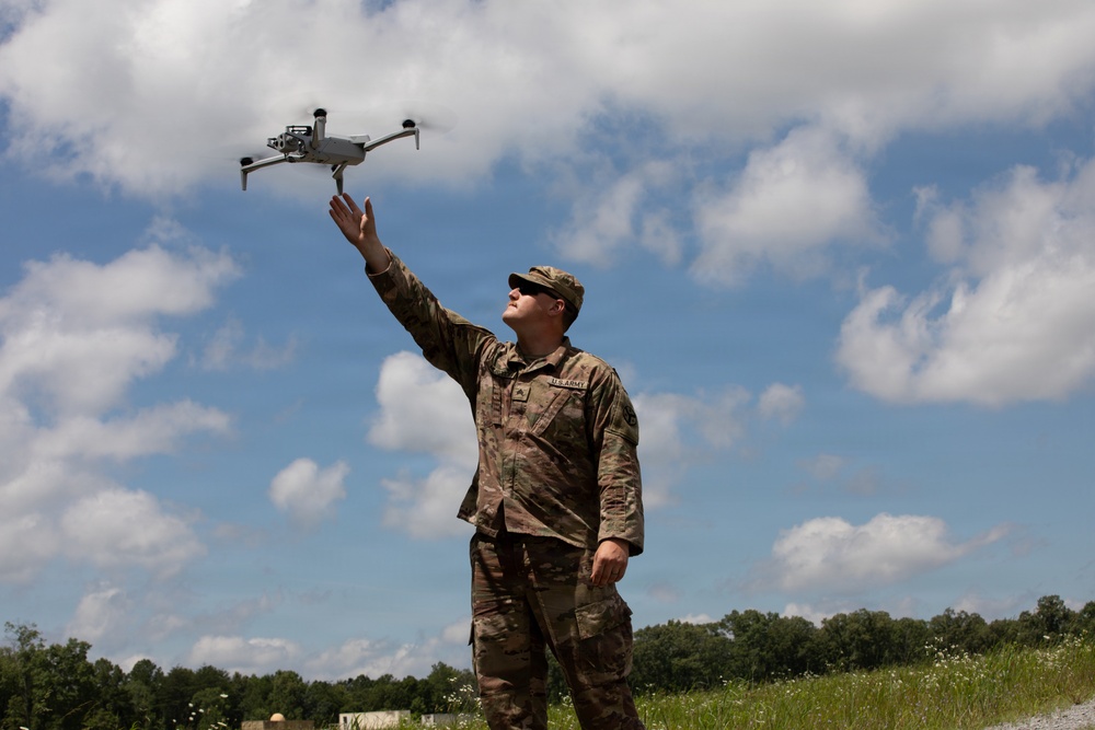 Tennessee Army National Guard Soldiers Train on the RQ-28A Drone