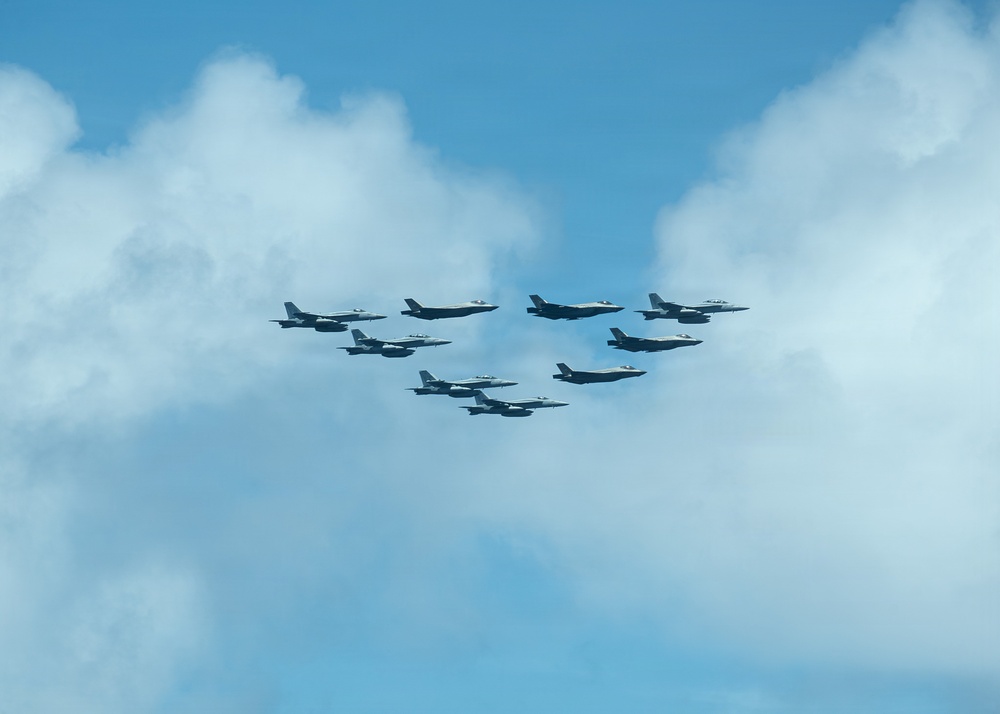George Washington Strike Group Participates in Valiant Shield 2026
