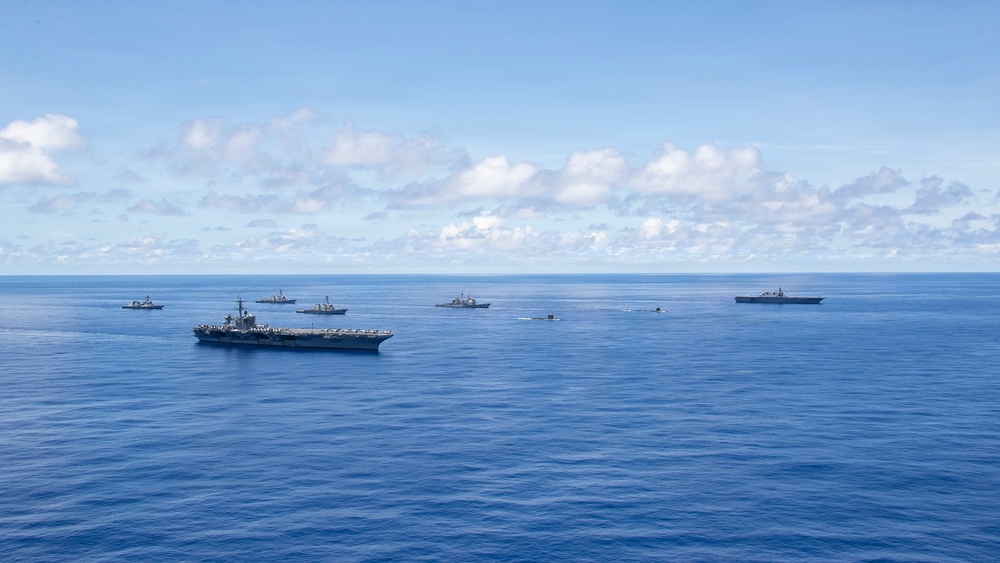 George Washington Strike Group Participates in Valiant Shield 2026