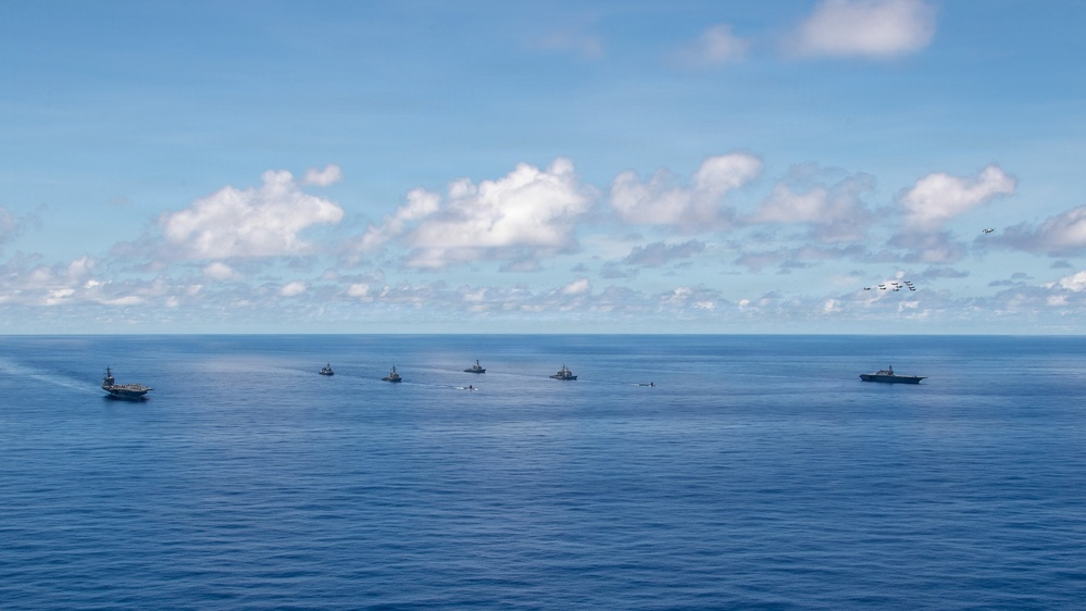 George Washington Strike Group Participates in Valiant Shield 2026