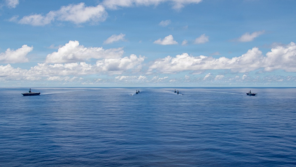 George Washington Strike Group Participates in Valiant Shield 2026