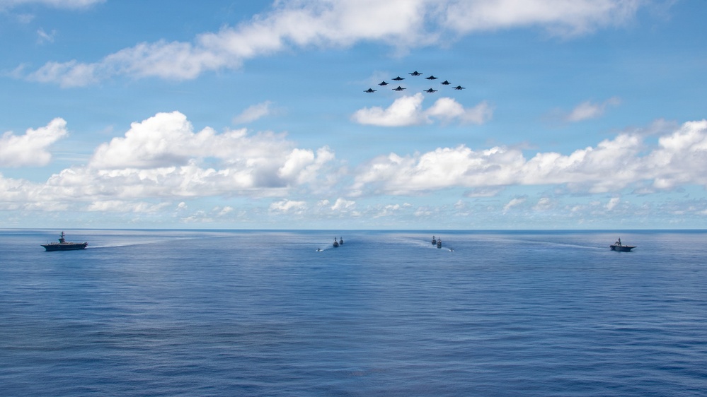 George Washington Strike Group Participates in Valiant Shield 2026
