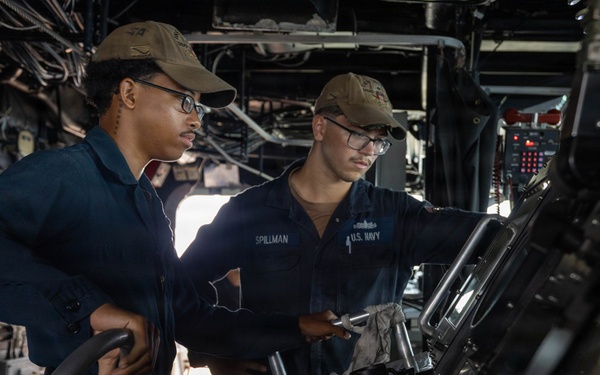 Truxtun Conducts Daily Operations