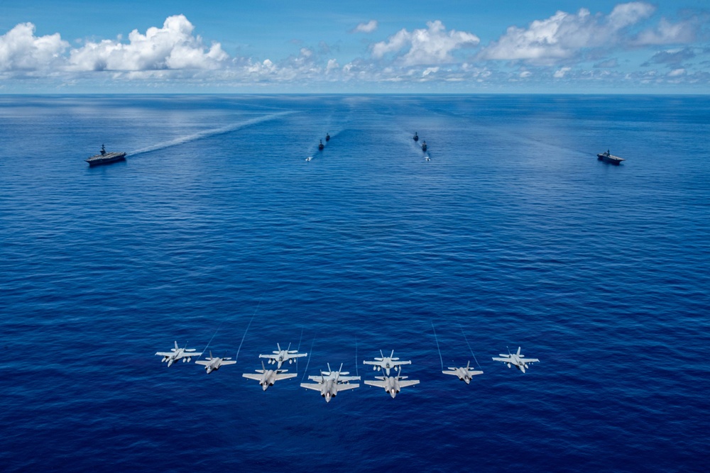 George Washington Strike Group Participates in Valiant Shield 2026