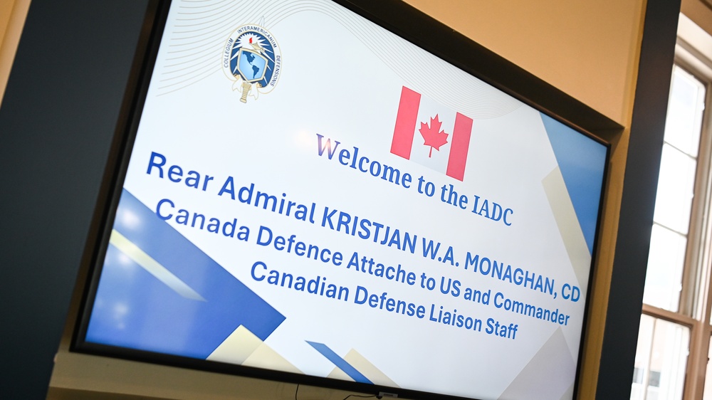 IADC Hosts Canadian Defence Attaché for Institutional Visit