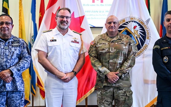 IADC Hosts Canadian Defence Attaché for Institutional Visit