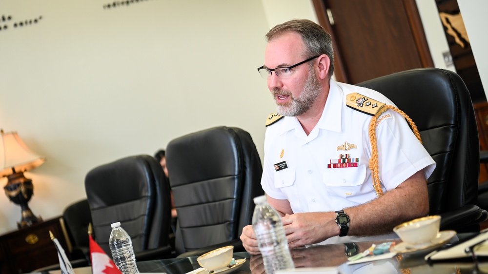 IADC Hosts Canadian Defence Attaché for Institutional Visit