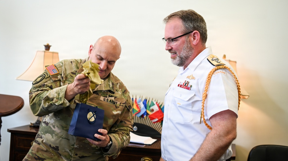 IADC Hosts Canadian Defence Attaché for Institutional Visit