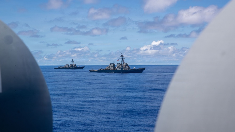 George Washington Strike Group Participates in Valiant Shield 2026