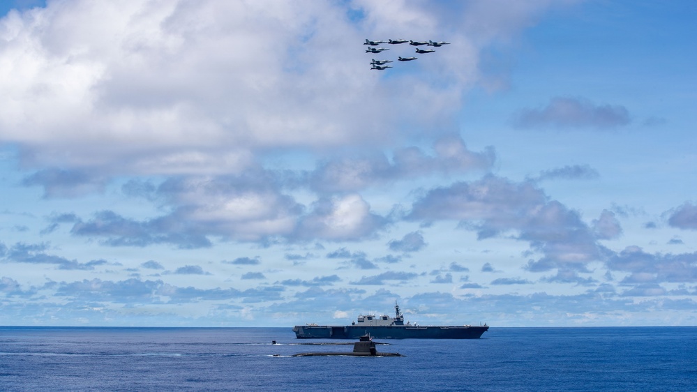 George Washington Strike Group Participates in Valiant Shield 2026