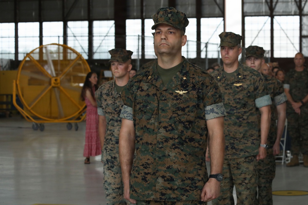 Marine Transport Squadron 1 (VMR-1) Change of Command Ceremony