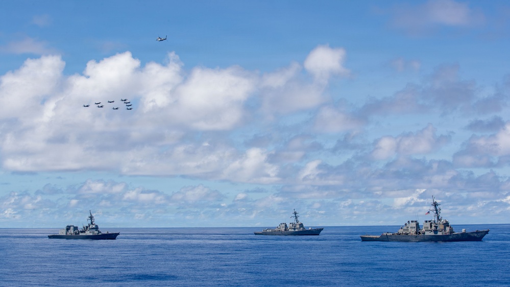 George Washington Strike Group Participates in Valiant Shield 2026