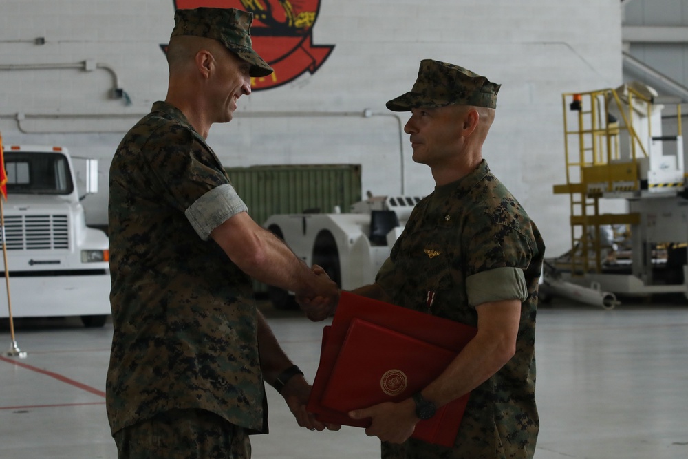 Marine Transport Squadron 1 (VMR-1) Change of Command Ceremony