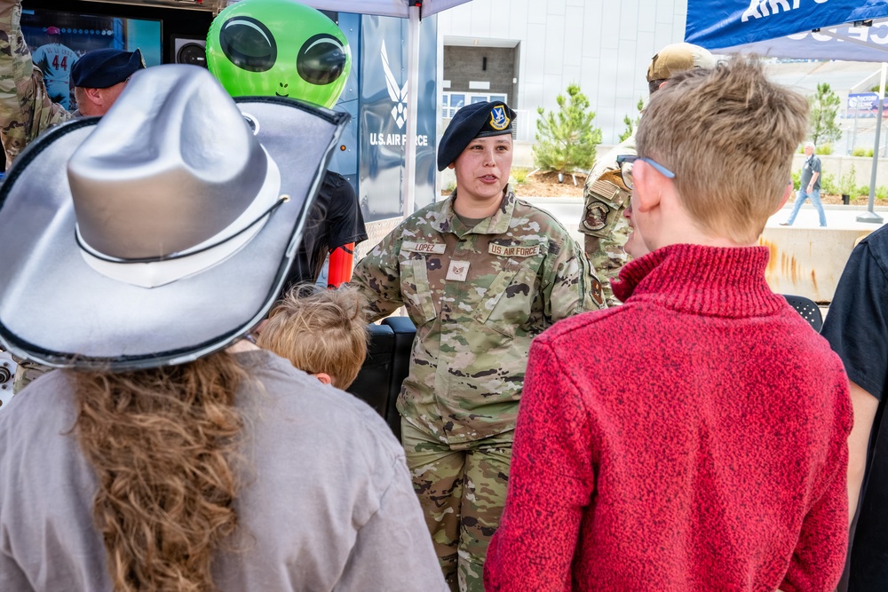 U.S. Space Force, PBR Celebrate America 250 at Falcon Stadium