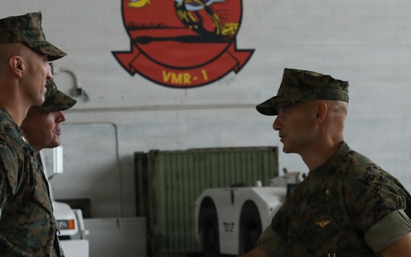 Marine Transport Squadron 1 (VMR-1) Change of Command Ceremony