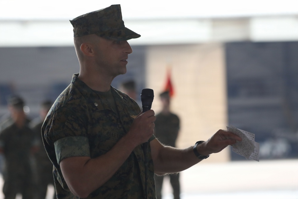 Marine Transport Squadron 1 (VMR-1) Change of Command Ceremony