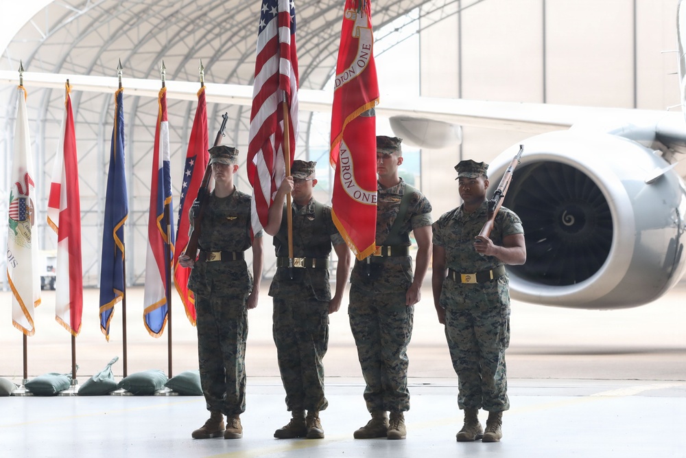 Marine Transport Squadron 1 (VMR-1) Change of Command Ceremony
