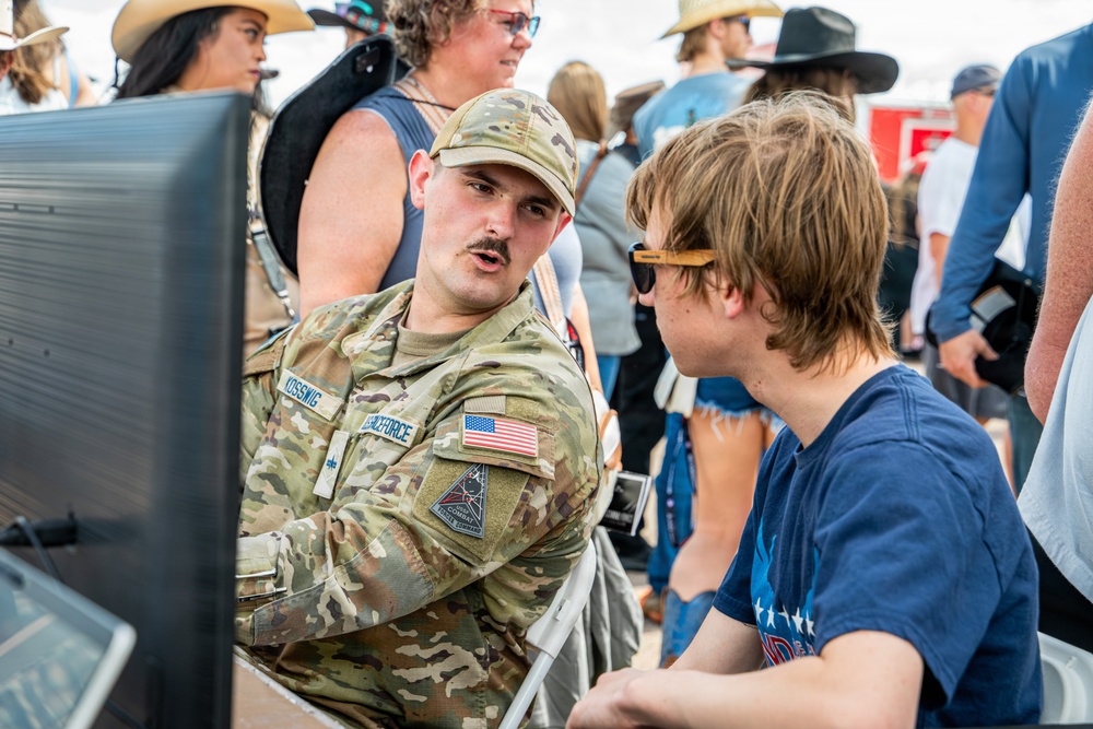 U.S. Space Force, PBR Celebrate America 250 at Falcon Stadium