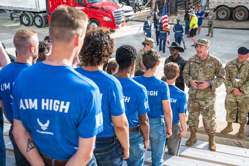 U.S. Space Force, PBR Celebrate America 250 at Falcon Stadium