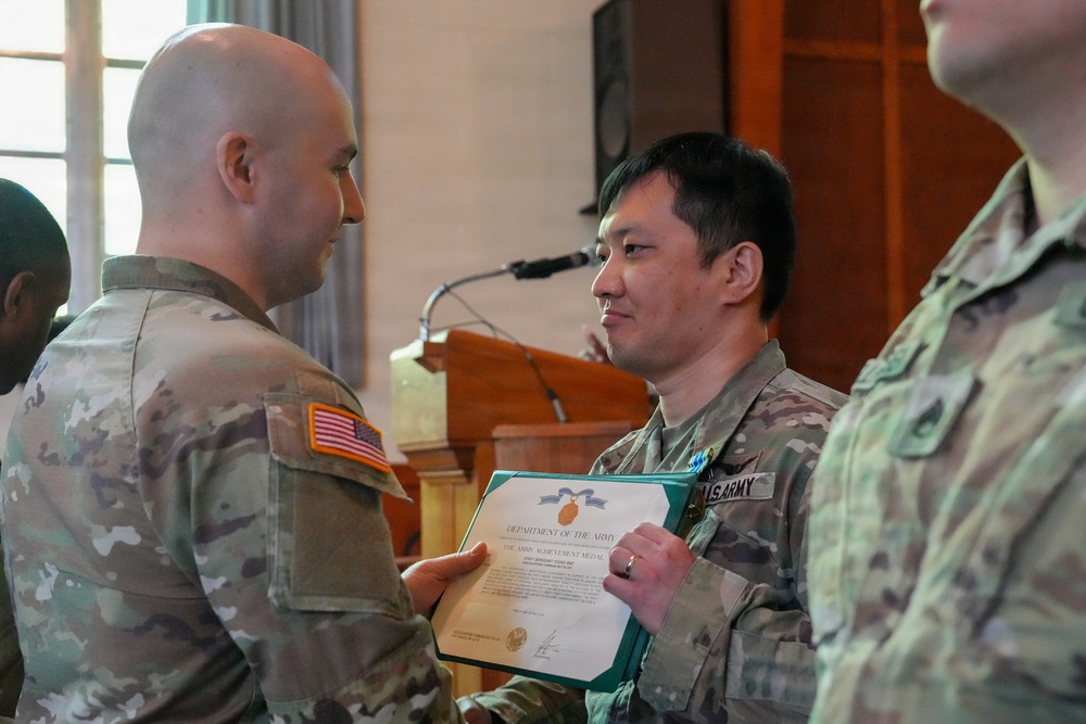 Military Funeral Honors Award Ceremony