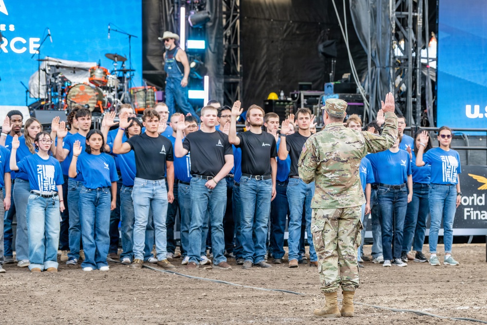 U.S. Space Force, PBR Celebrate America 250 at Falcon Stadium