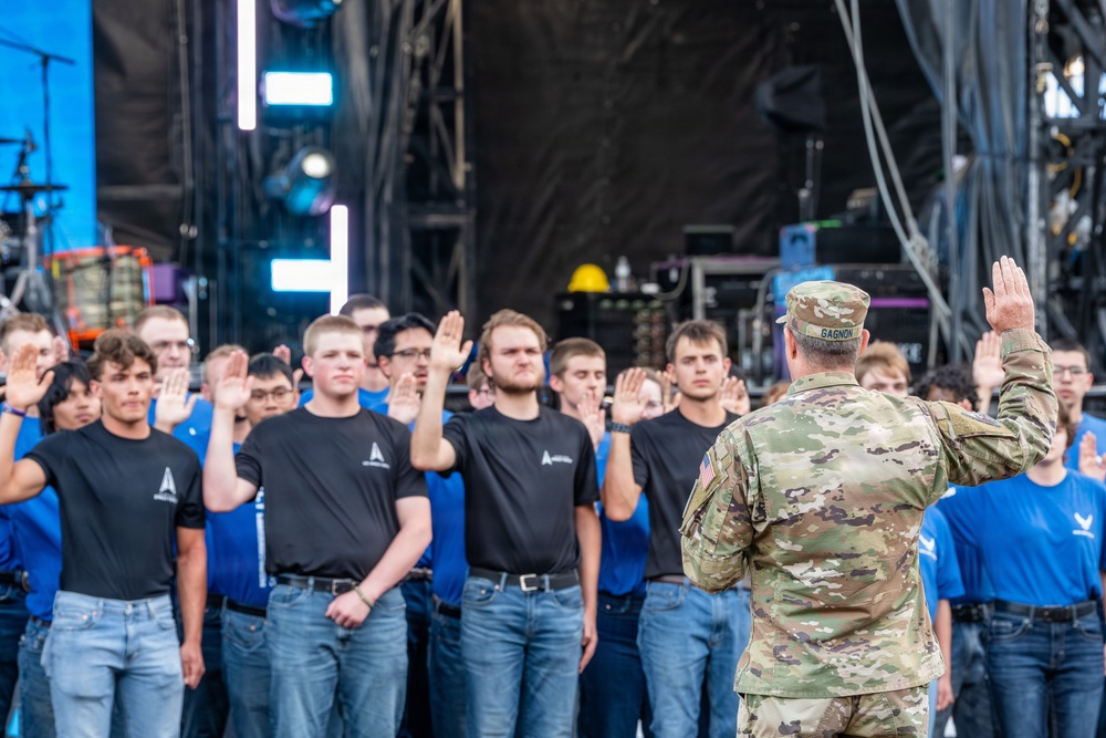 U.S. Space Force, PBR Celebrate America 250 at Falcon Stadium