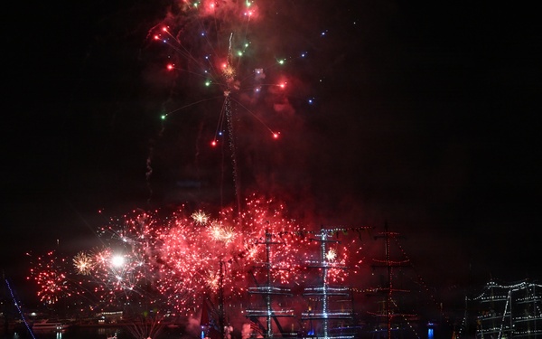 Coast Guard Cutter Eagle participates in Sail250 Virginia celebrations