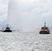 Coast Guard Cutter Eagle leads Sail250 Virginia Parade of Sail