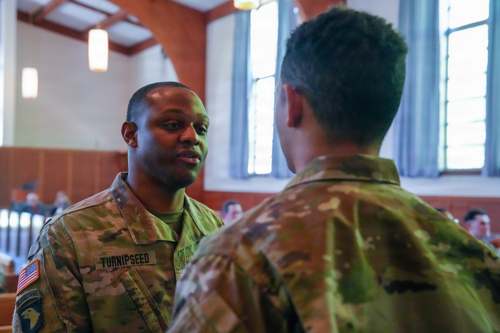 Military Funeral Honors Award Ceremony