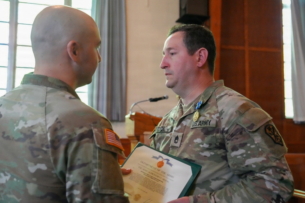 Military Funeral Honors Award Ceremony