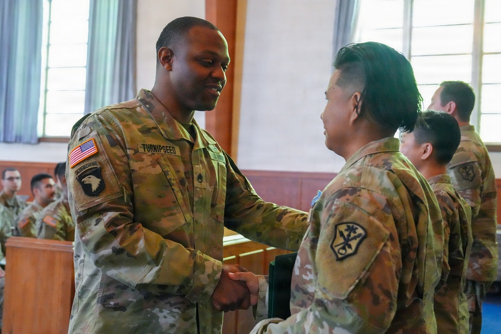 Military Funeral Honors Award Ceremony