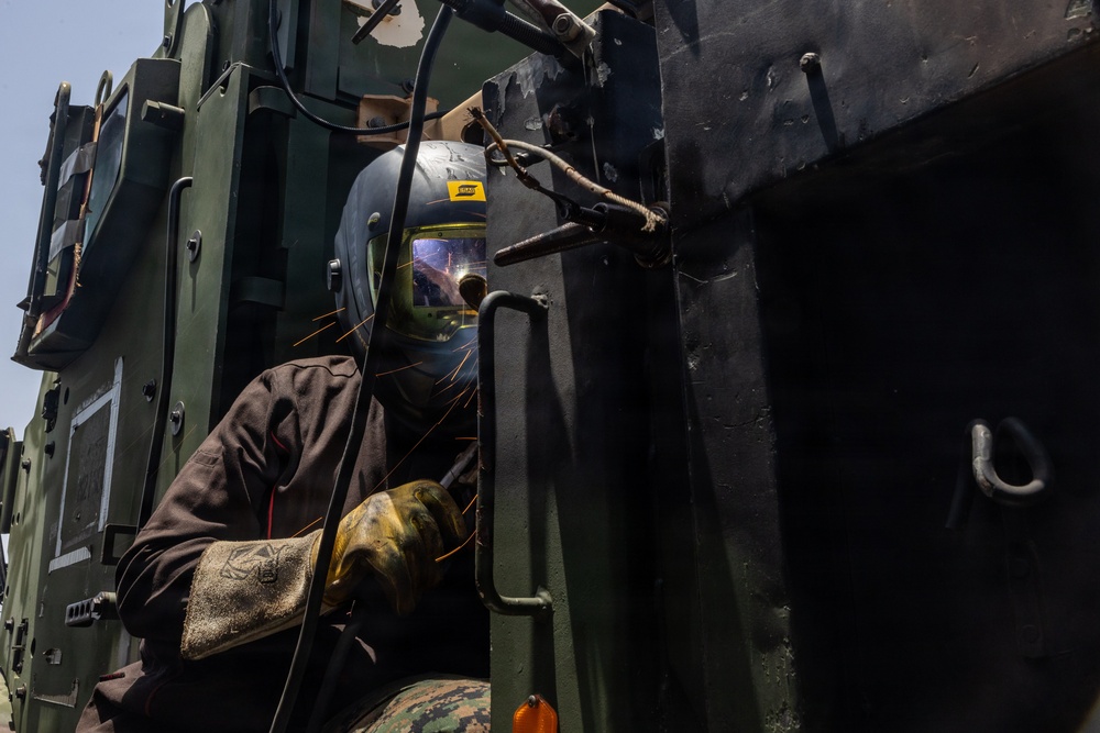 USS Comstock | Welding Ops