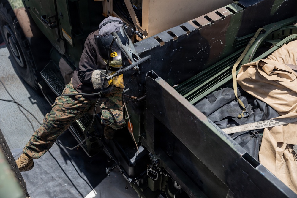 USS Comstock | Welding Ops