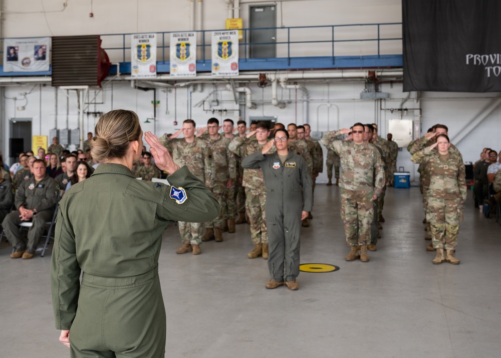 350th Spectrum Warfare Group change of command