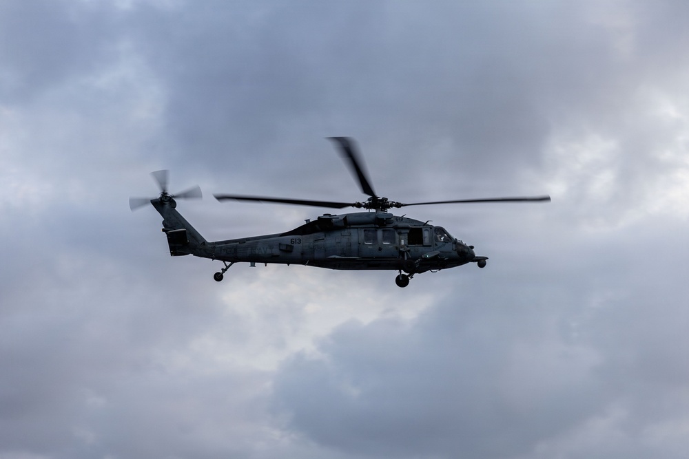Abraham Lincoln Conducts Flight Deck Operations