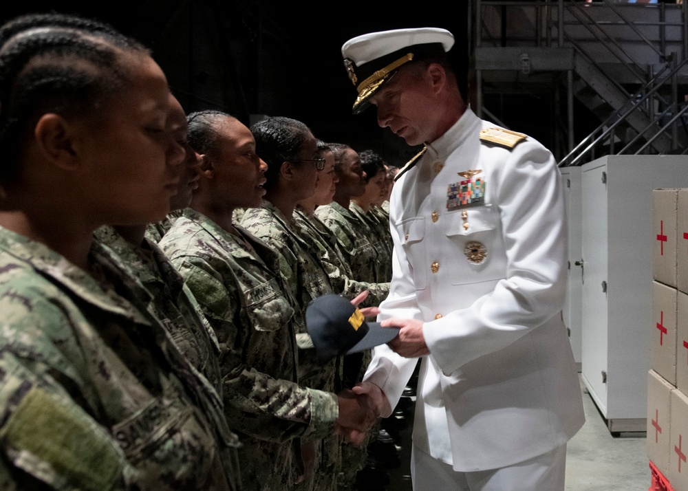 Recruit Training Command Capping Ceremony