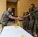The Commandant, Gen. Eric M. Smith attends the MARFORCYBER, MARFORSPACE, and MCIC Change of Command