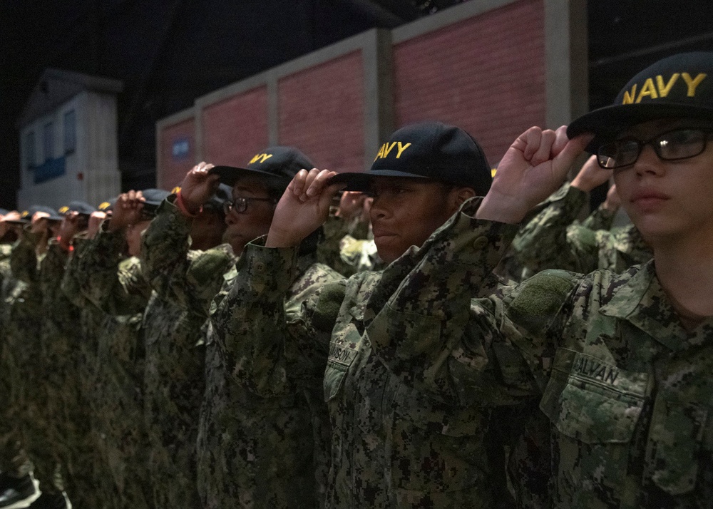 Recruit Training Command Capping Ceremony