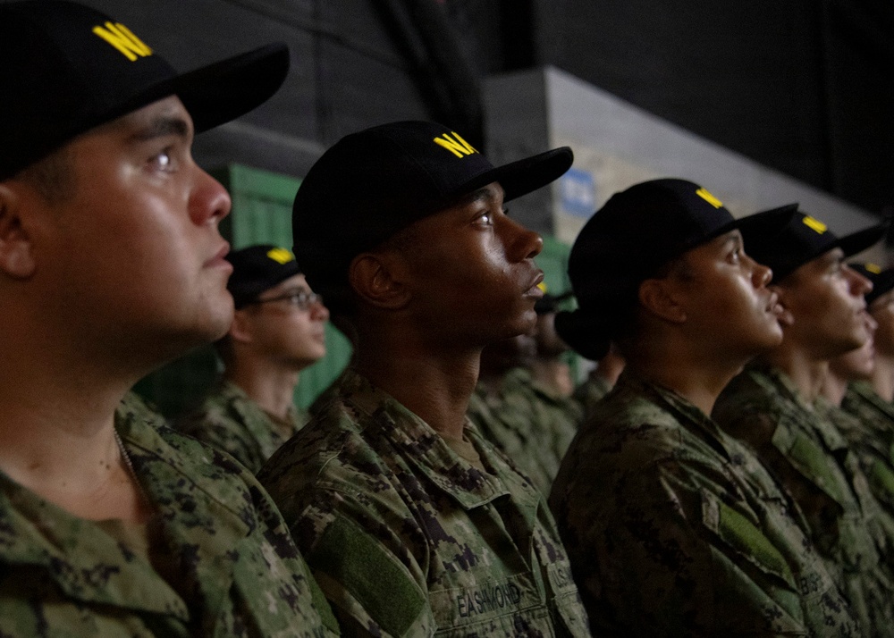 Recruit Training Command Capping Ceremony