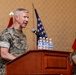 The Commandant, Gen. Eric M. Smith attends the MARFORCYBER, MARFORSPACE, and MCIC Change of Command