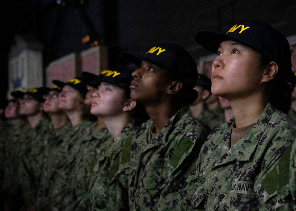 Recruit Training Command Capping Ceremony