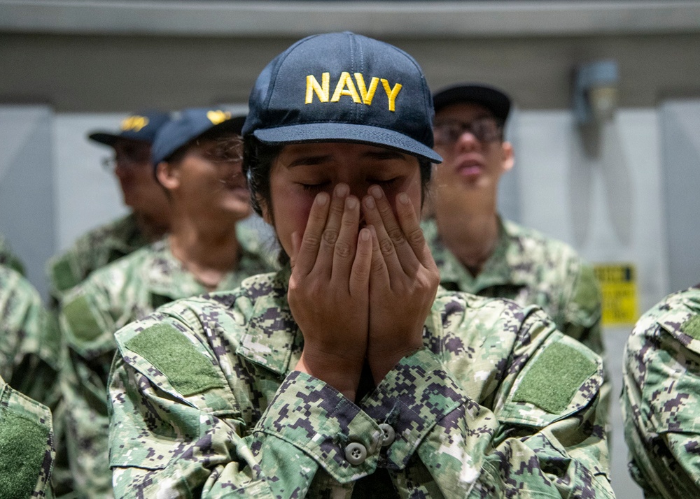 Recruit Training Command Capping Ceremony