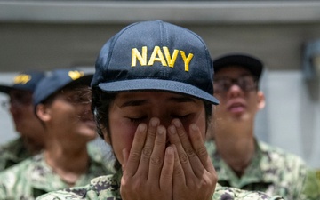 Recruit Training Command Capping Ceremony